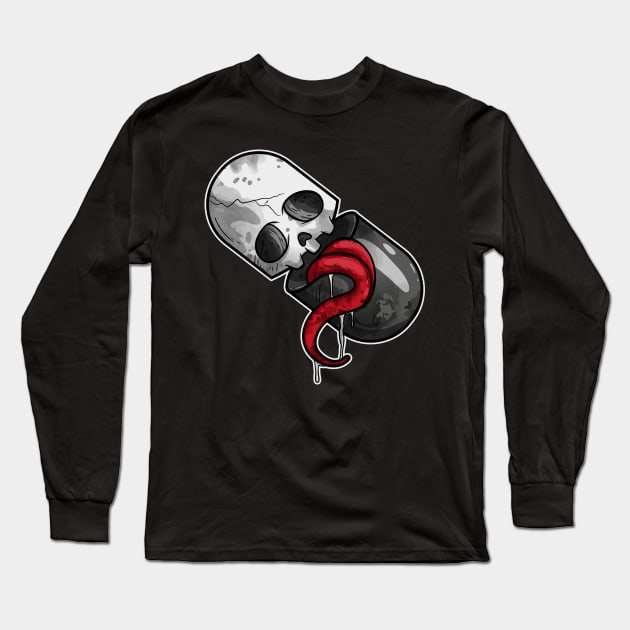 medical capsule Long Sleeve T-Shirt by PaperHead